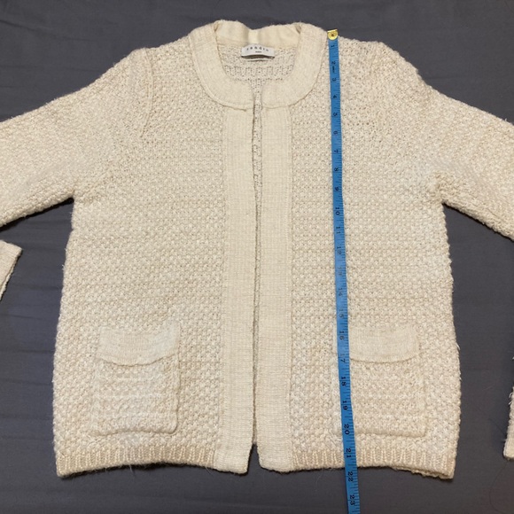 SOLD Sandro Tweed Jacket size 1 - Picture 8 of 12